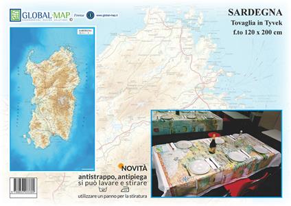 Sardegna (carta in Tyvek cm 120x200) - copertina