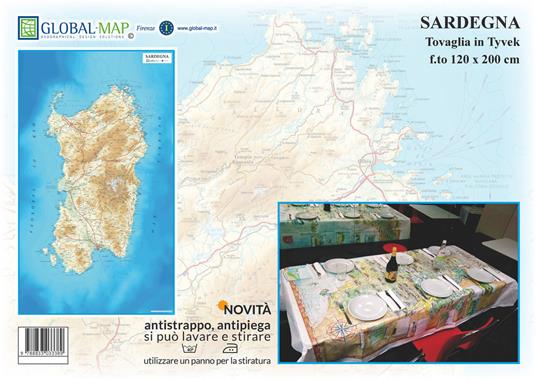 Sardegna (carta in Tyvek cm 120x200) - copertina