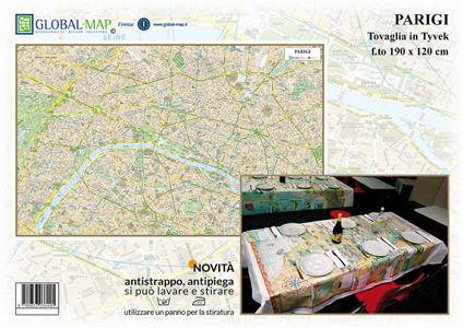 Parigi (carta in Tyvek cm 190x210) - copertina
