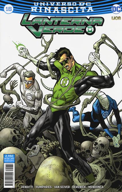 Rinascita. Lanterna verde. Vol. 16 - copertina