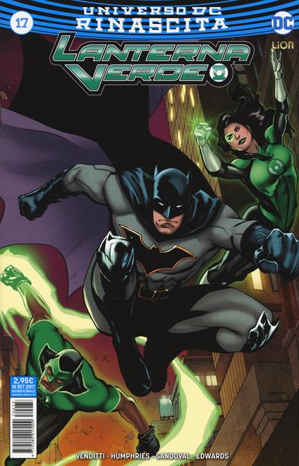 Rinascita. Lanterna verde. Vol. 17 - copertina