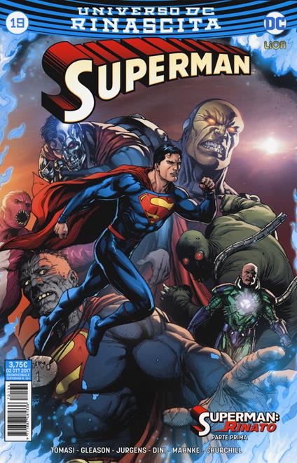 Rinascita. Superman. Vol. 19 - copertina