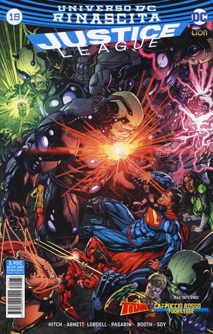 Rinascita. Justice League. Ediz. variant. Vol. 15 - copertina