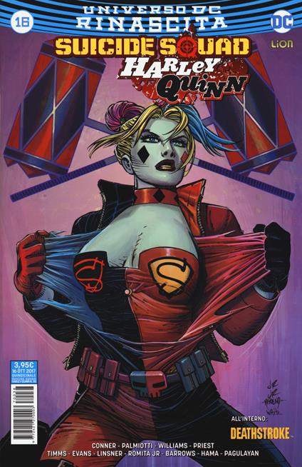 Rinascita. Suicide Squad. Harley Quinn. Vol. 16 - copertina