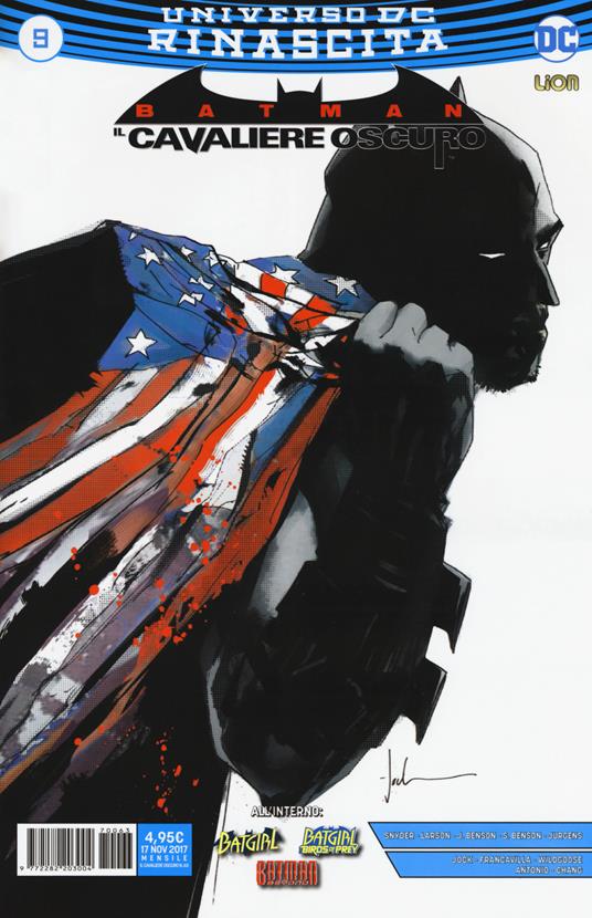 Rinascita. Batman. Il cavaliere oscuro. Vol. 9 - copertina