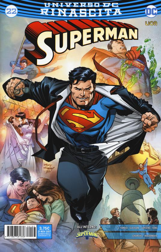 Rinascita. Superman. Vol. 22 - copertina
