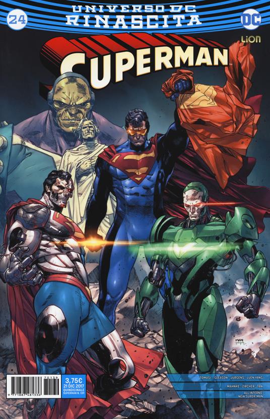 Rinascita. Superman. Vol. 24 - copertina