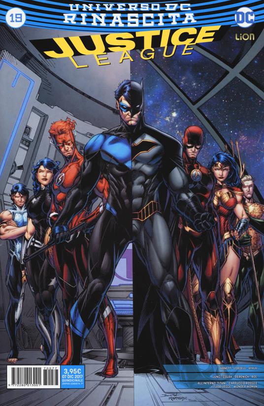 Rinascita. Justice League. Vol. 19 - copertina