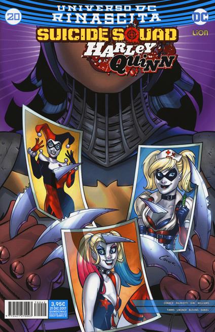 Rinascita. Suicide Squad. Harley Quinn. Vol. 20 - copertina