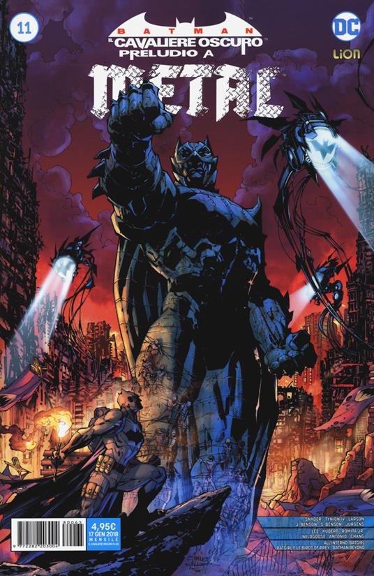 Preludio a Metal. Batman. Il cavaliere oscuro. Vol. 11 - copertina