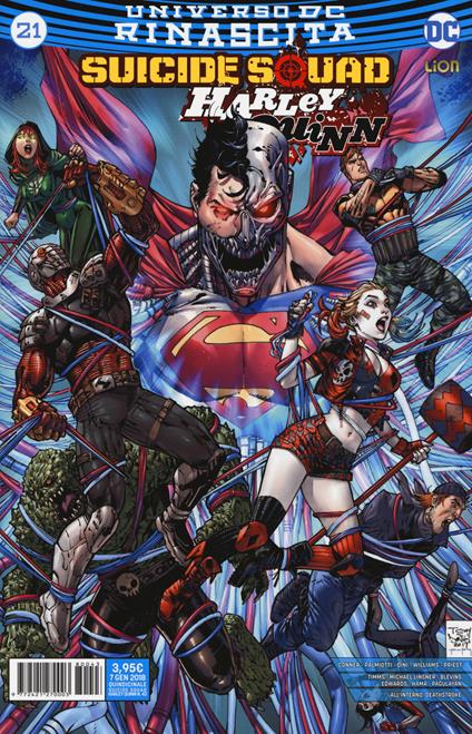 Rinascita. Suicide Squad. Harley Quinn. Vol. 21 - copertina