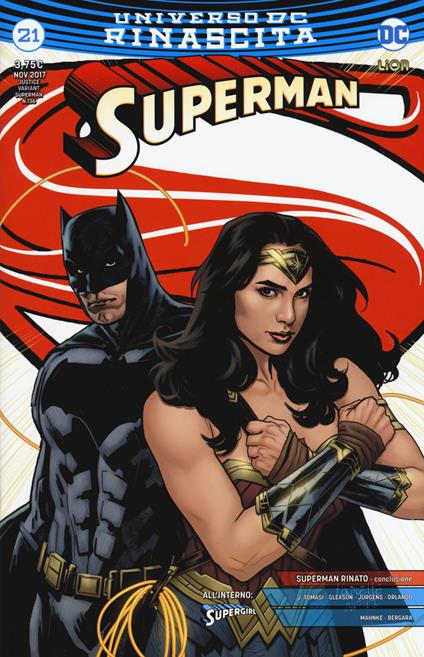 Rinascita. Superman. Variant. Vol. 21 - copertina