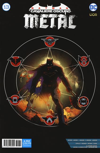 Metal. Batman. Il cavaliere oscuro. Vol. 13 - copertina