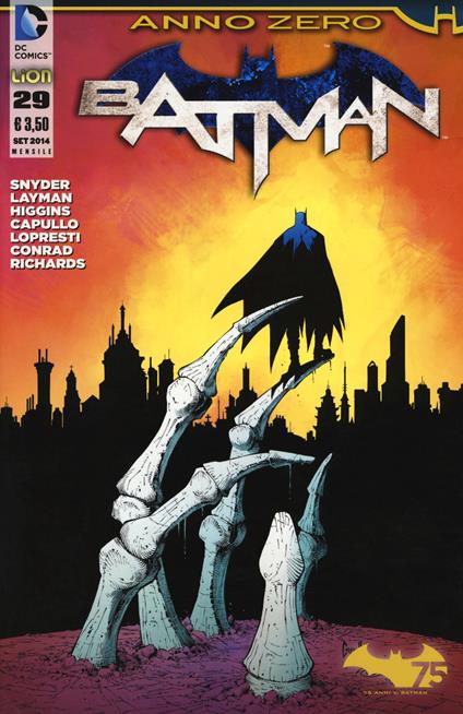 Batman. Nuova serie 86. Anno Zero  . Vol. 29 - copertina