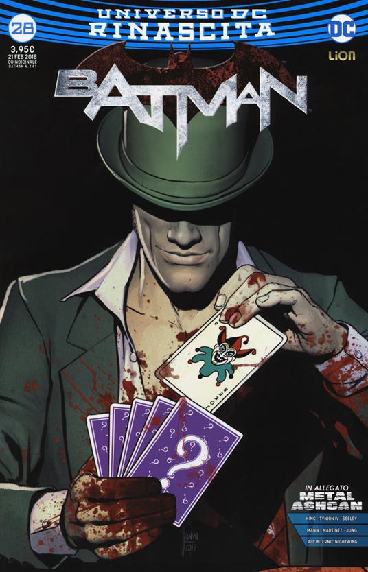Rinascita. Batman. Vol. 28 - copertina