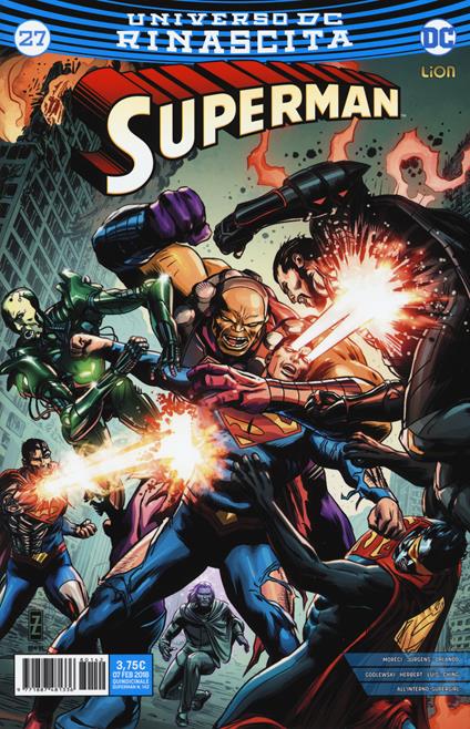 Rinascita. Superman. Vol. 27 - copertina