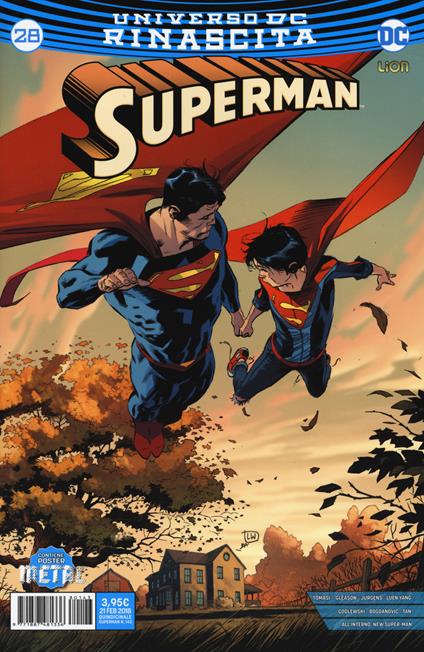 Rinascita. Superman. Con Poster. Vol. 28 - copertina
