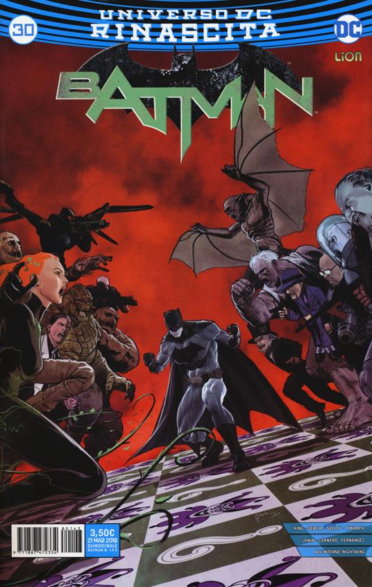 Rinascita. Batman. Vol. 30 - copertina
