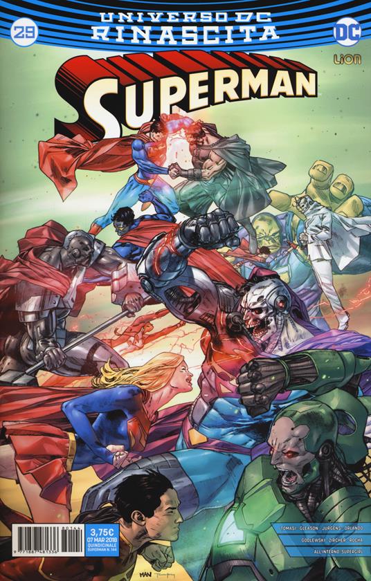 Rinascita. Superman. Vol. 29 - copertina