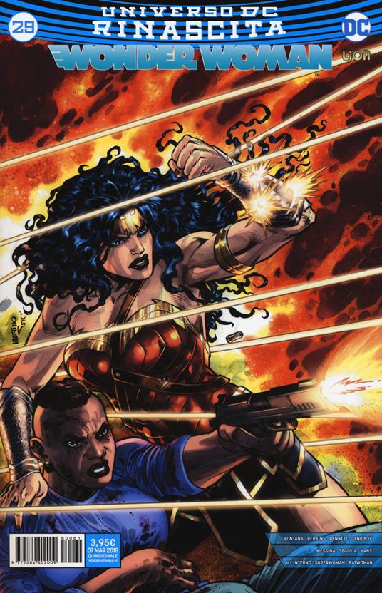 Rinascita. Wonder Woman. Vol. 29 - copertina