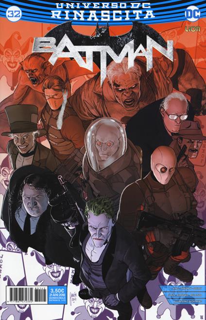 Rinascita. Batman. Vol. 32 - copertina