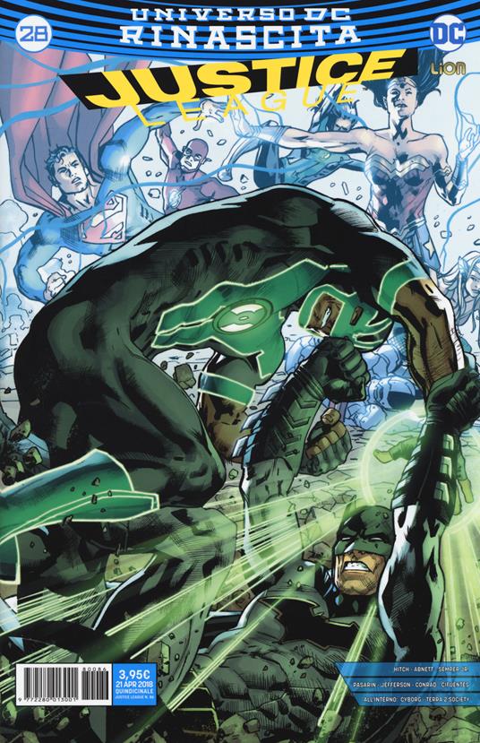 Rinascita. Justice League. Vol. 28 - copertina