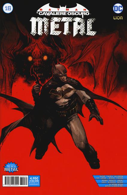 Metal. Batman. Il cavaliere oscuro. Vol. 16 - copertina