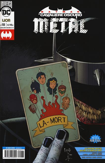 Metal. Batman. Il cavaliere oscuro. Vol. 18 - copertina