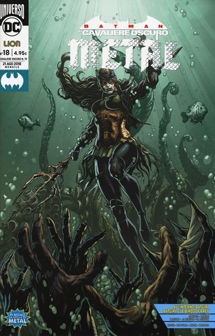 Metal. Batman. Il cavaliere oscuro. Variant. Con gadget. Vol. 18 - copertina