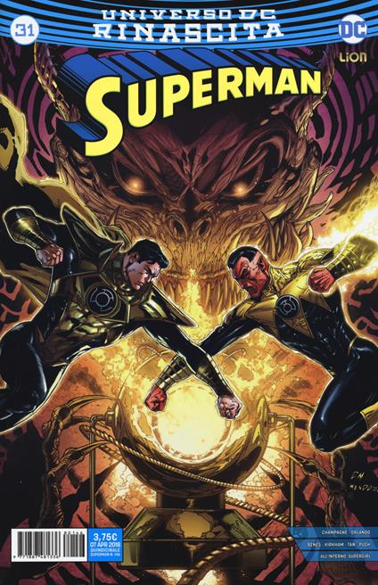 Rinascita. Superman. Vol. 31 - copertina