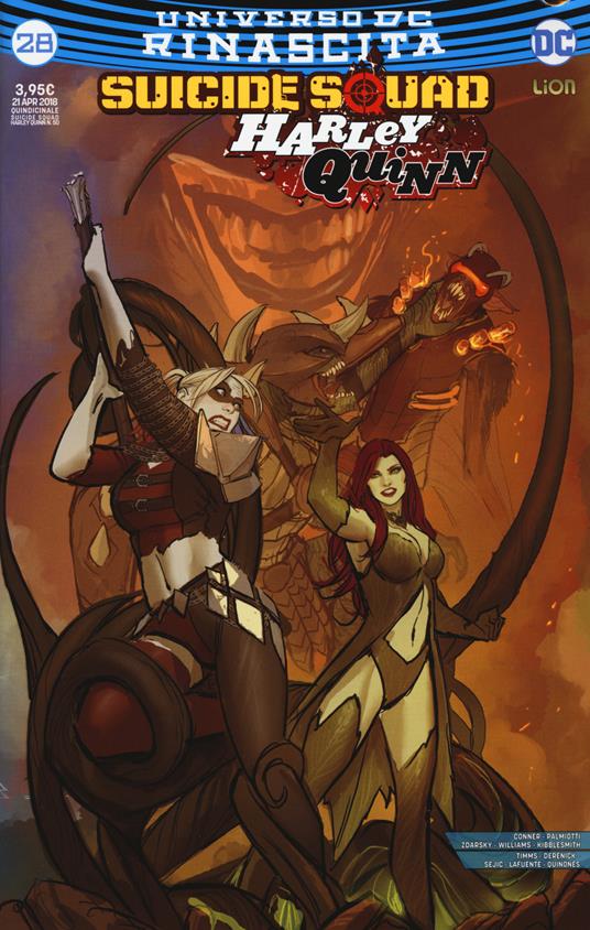 Rinascita. Suicide Squad. Harley Quinn. Variant - copertina