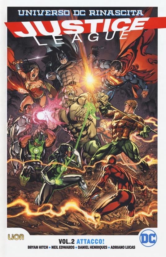Universo DC Rinascita. Justice League. Vol. 2: Attacco!. - copertina