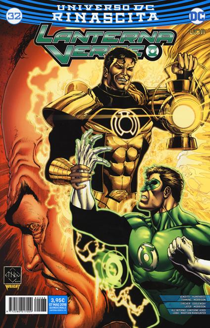 Rinascita. Lanterna verde. Vol. 32 - copertina