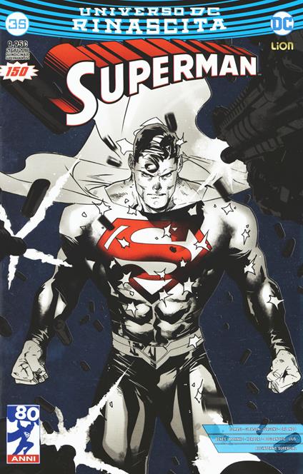 Rinascita. Superman. Variant metal. Vol. 35 - copertina