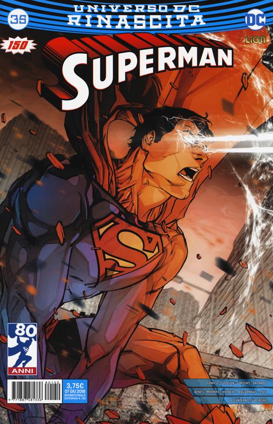 Rinascita. Superman. Vol. 35 - copertina