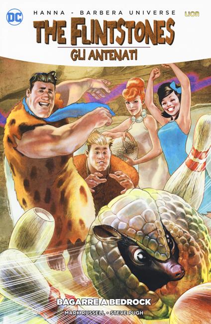 Gli antenati (The Flintstones). Vol. 2: Bagarre a Bedrock. - Mark Russell - copertina