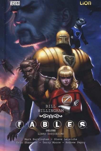 Fables deluxe. Vol. 12 - Bill Willingham - copertina
