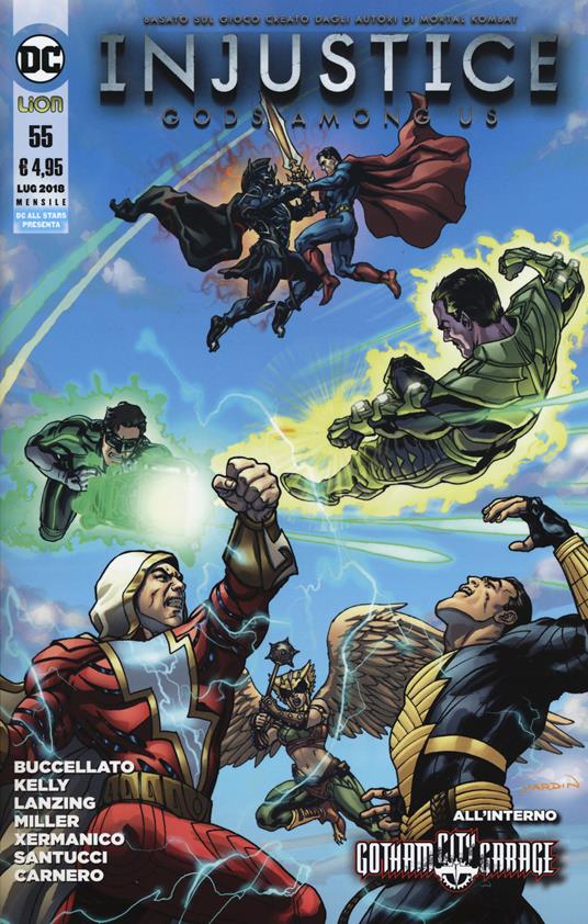 Injustice. Gods among us. Vol. 55 - Brian Buccellato - copertina