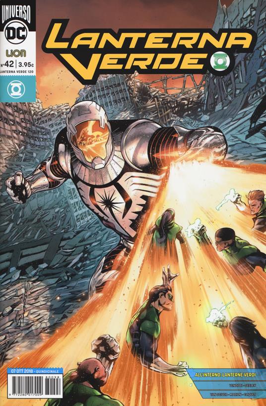 Lanterna verde. Vol. 42 - copertina