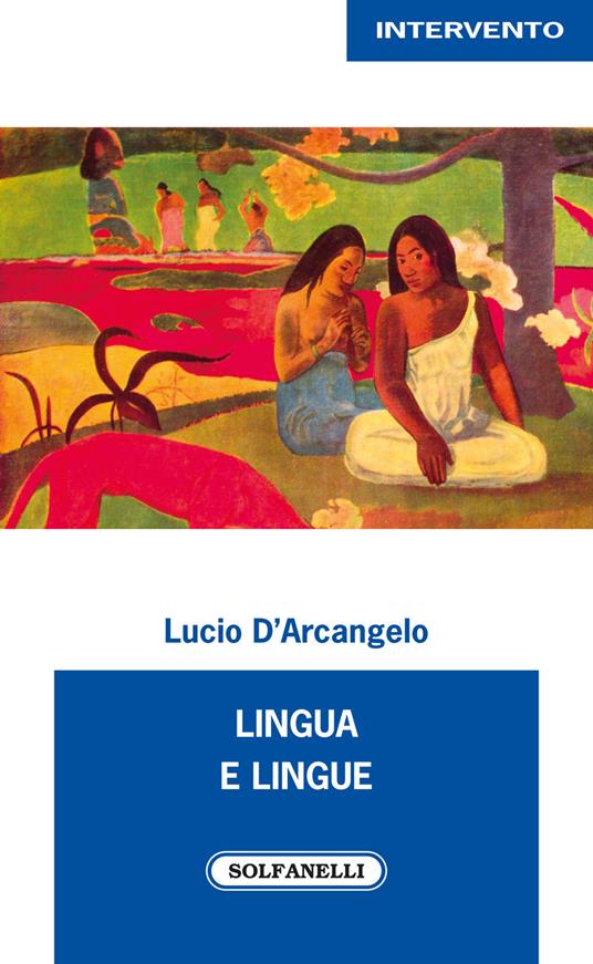 Lingua e lingue - Lucio D'Arcangelo - copertina