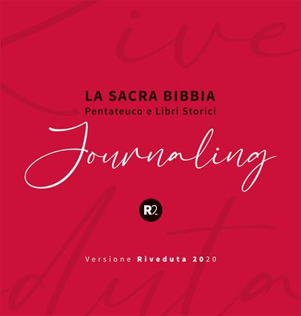 La sacra Bibbia. Pentateuco e libri storici. Journaling - copertina