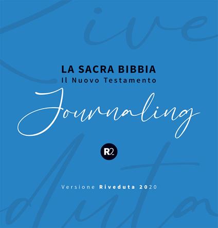 La sacra Bibbia. Il nuovo testamento. Journaling - copertina