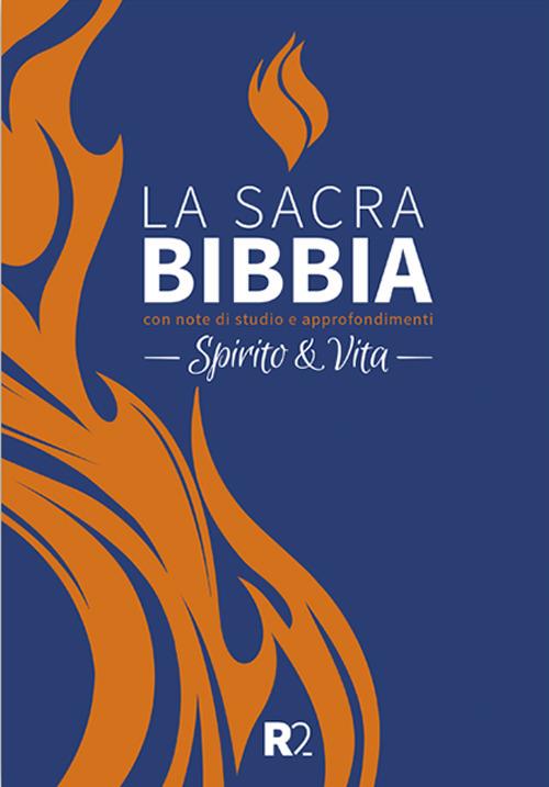 Bibbia R2. Spirito e vita. Ediz. blu/arancio - copertina