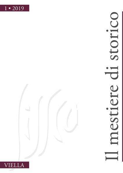 Il mestiere di storico (2019). Vol. 1 - copertina