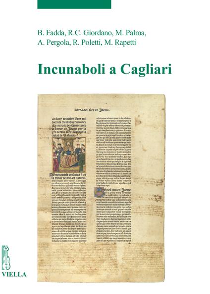 Incunaboli a Cagliari - copertina
