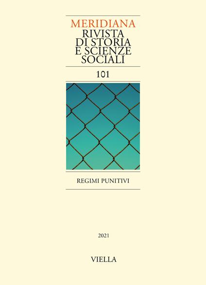 Meridiana (2021). Vol. 101: Regimi punitivi - copertina