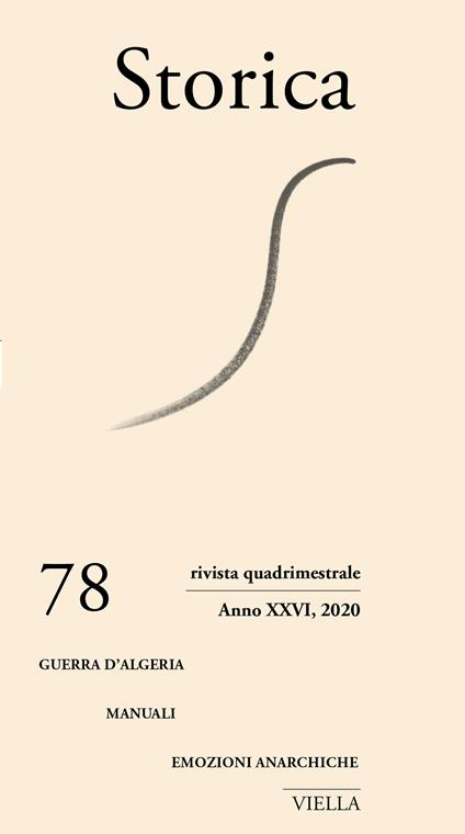 Storica (2020). Vol. 78 - copertina