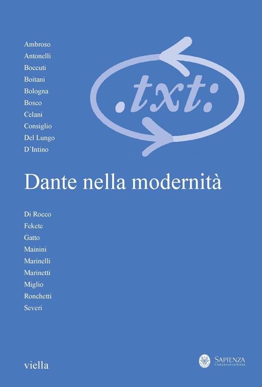 Critica del testo (2021). Vol. 24\3: Dante nella modernità. - copertina