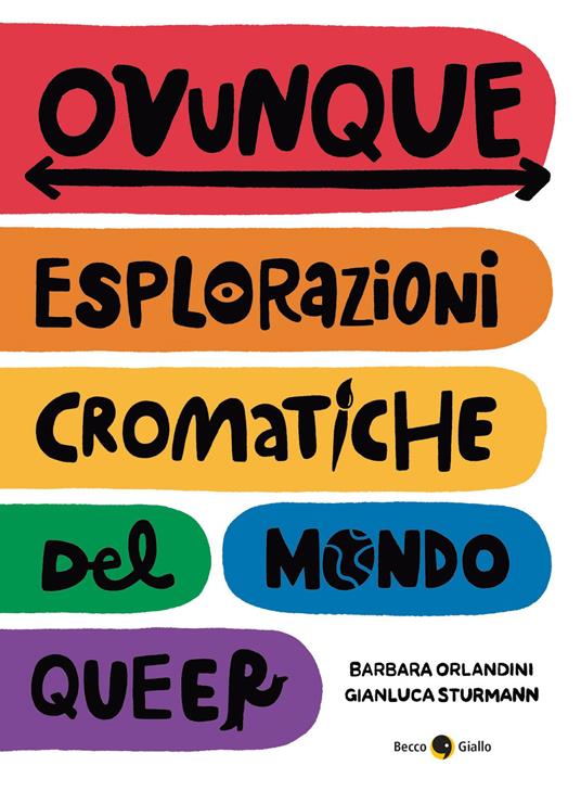 Ovunque. Esplorazioni cromatiche del mondo queer - Barbara Orlandini - Gianluca Sturmann - - Libro - Becco Giallo - | IBS