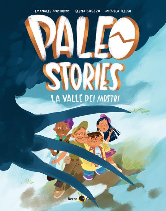 Paleo stories. Vol. 2: La valle dei mostri - Emanuele Apostolidis,Elena Ghezzo,Michela Peloso - copertina